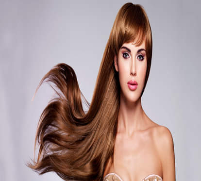 लंबे बाल