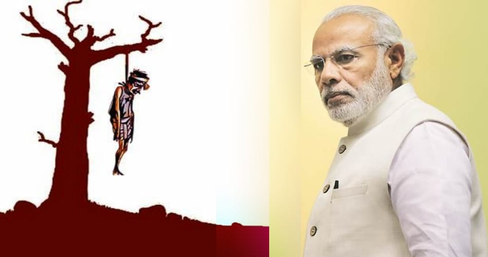 185 farmers committed suicides in four years, compensation to only 27