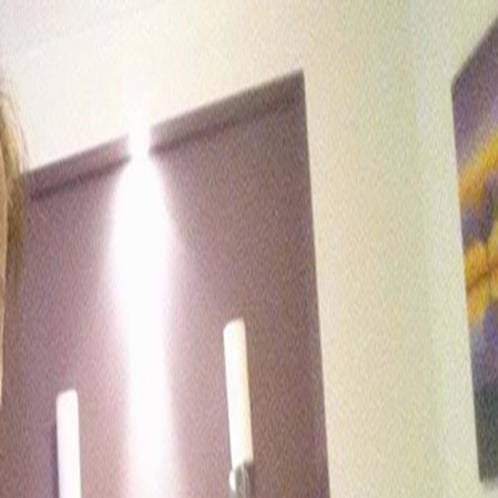 in a selfie there was a strange shape showing behind the person