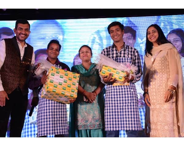 cooking show with sanjeev kapoor in Lucknow.