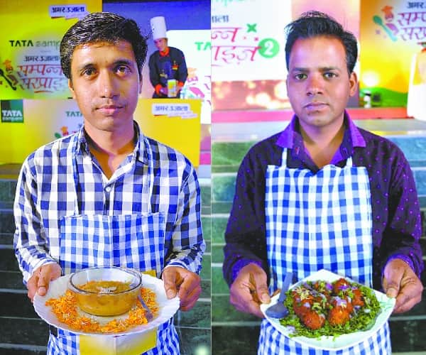 cooking show with sanjeev kapoor in Lucknow.