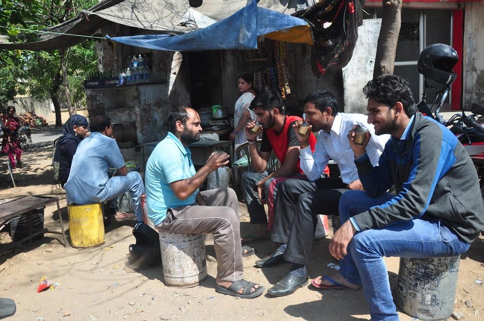 rajasthan ministers at tea stall during student life