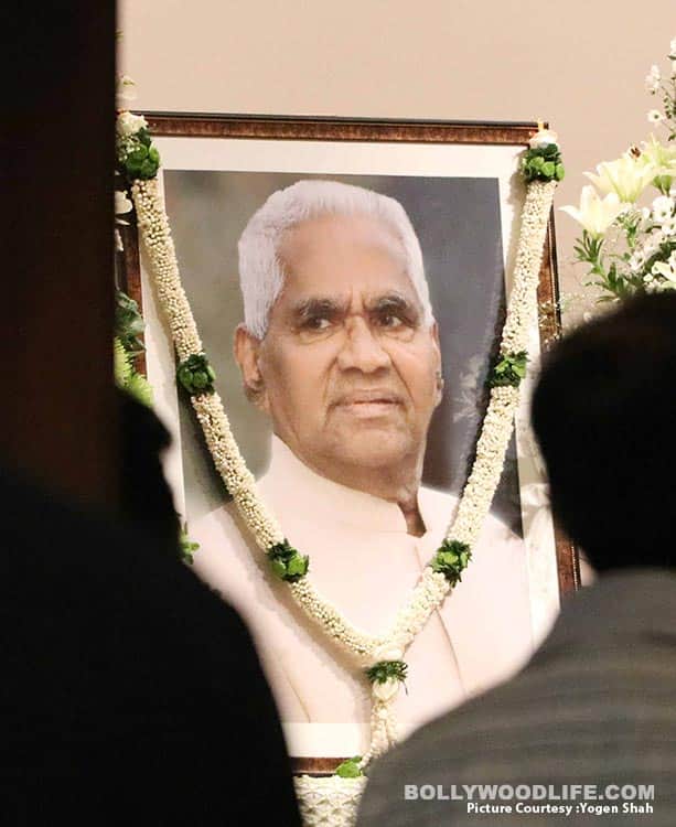 Pics:Shetty family organises prayer meet for late father