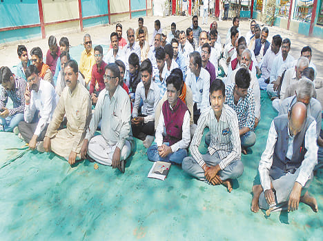 Protest in protest against violence in Kerala