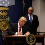US President Donald Trump Signs New Travel Ban Excluding Iraq