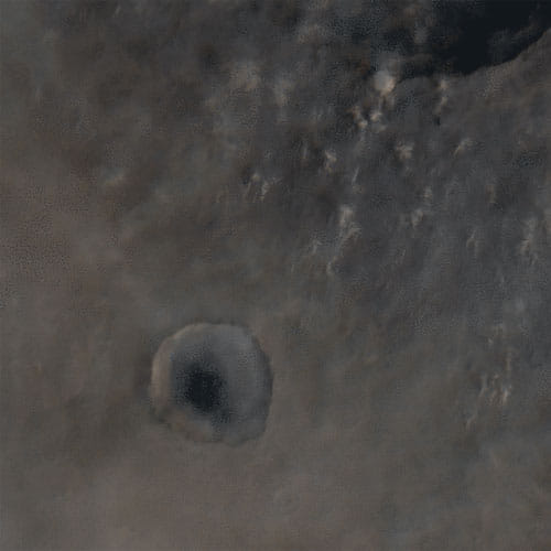 NASA's Curiosity rover reveals stunning animations of stormy conditions on the red planet Mars
