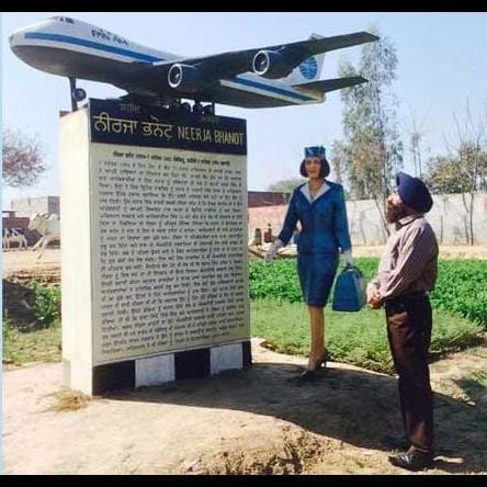 brave daughter of india neerja bhanot, plane hijacking incident