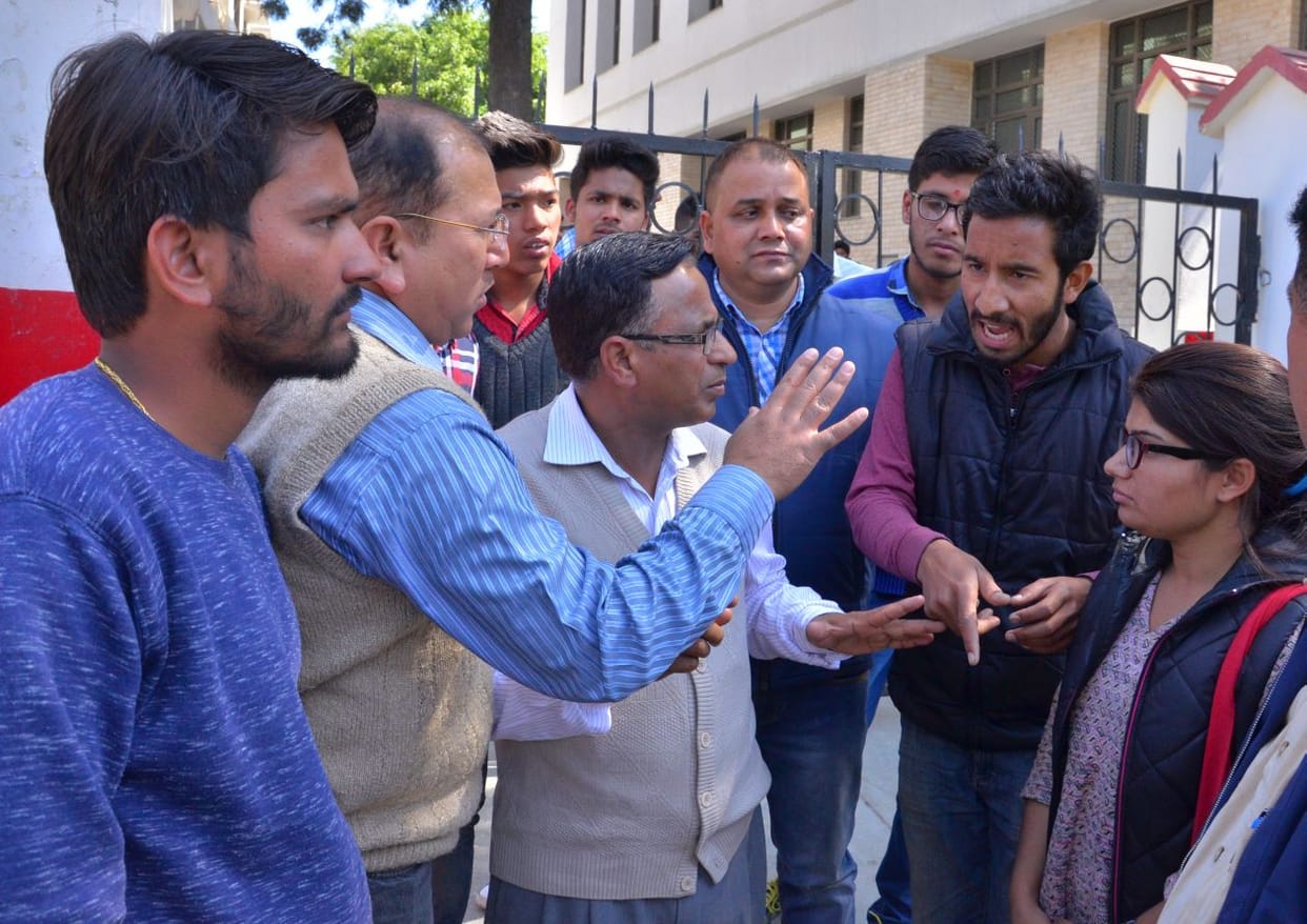  If Breach of the peace in university, take action.
