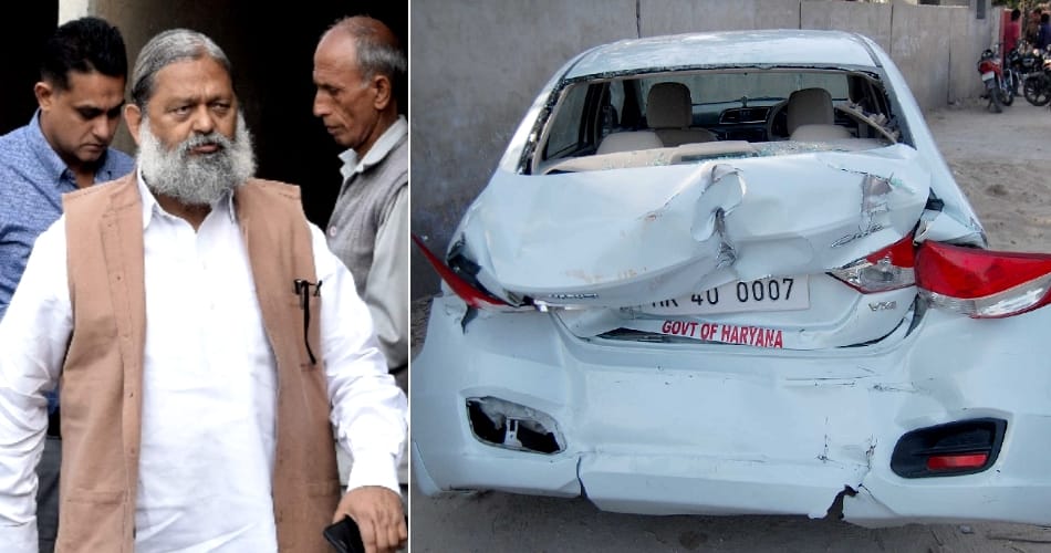 Haryana health minister car accident, haryana news