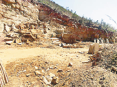 Rampant illegal mining is not surreptitious