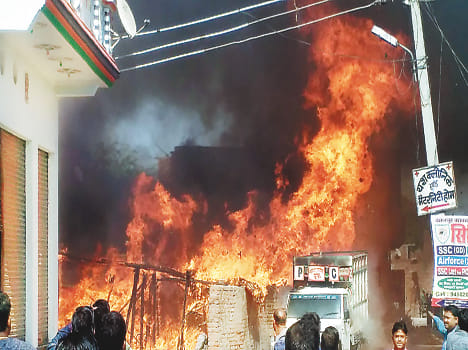 fire, the loss of millions