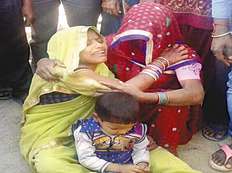 The death of a child from being hit by van