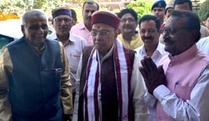 Dr. Joshi took the recent elections in Allahabad