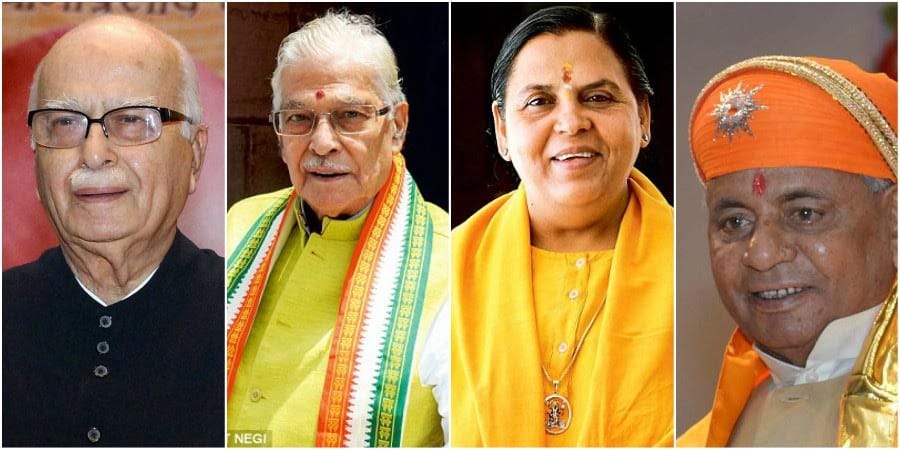 Babri demolition case: won't accept dropping of charges against LK Advani