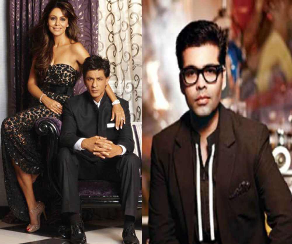 Karan Johar becomes father to twins, his will may have Shah Rukh's kids, Aryan and Suhana