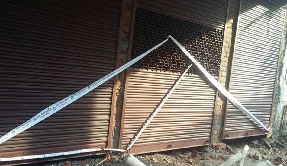 sealing drive against illegal constructions in kanpur