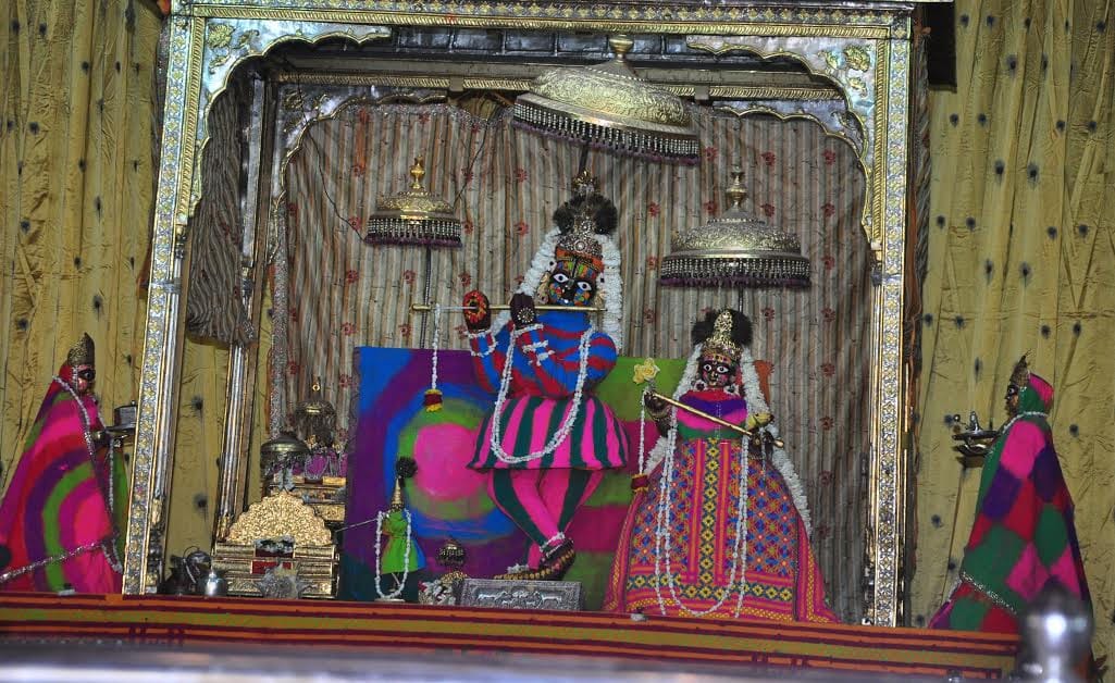 religious fag programme in govinddev temple