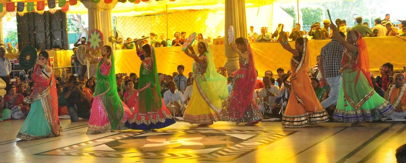 religious fag programme in govinddev temple