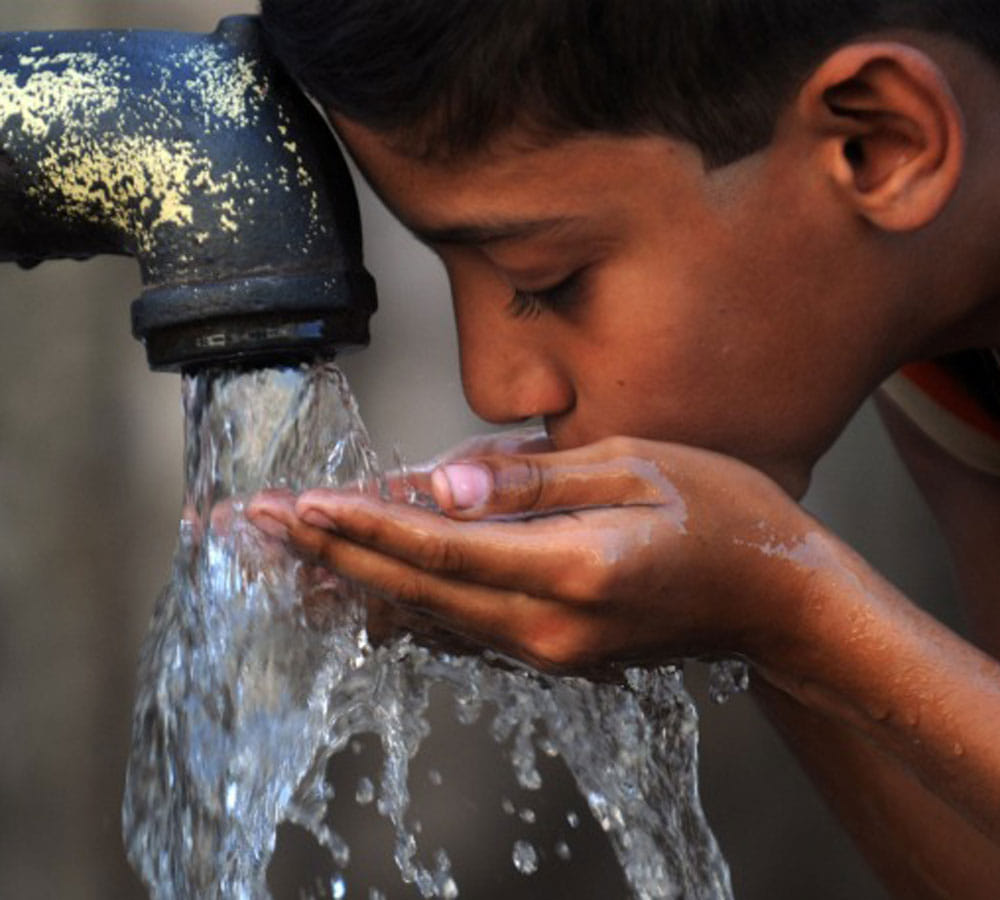 how much potable water is safe