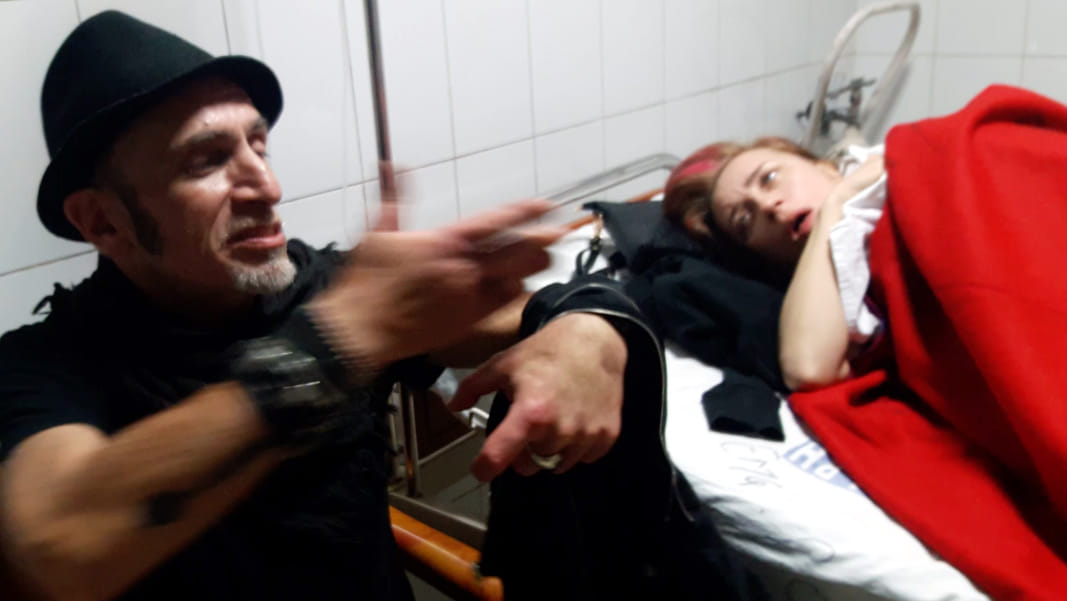 europe lady major accident in train