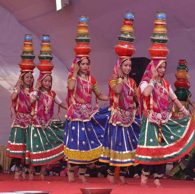 third day of ghoomer in rajasthan university
