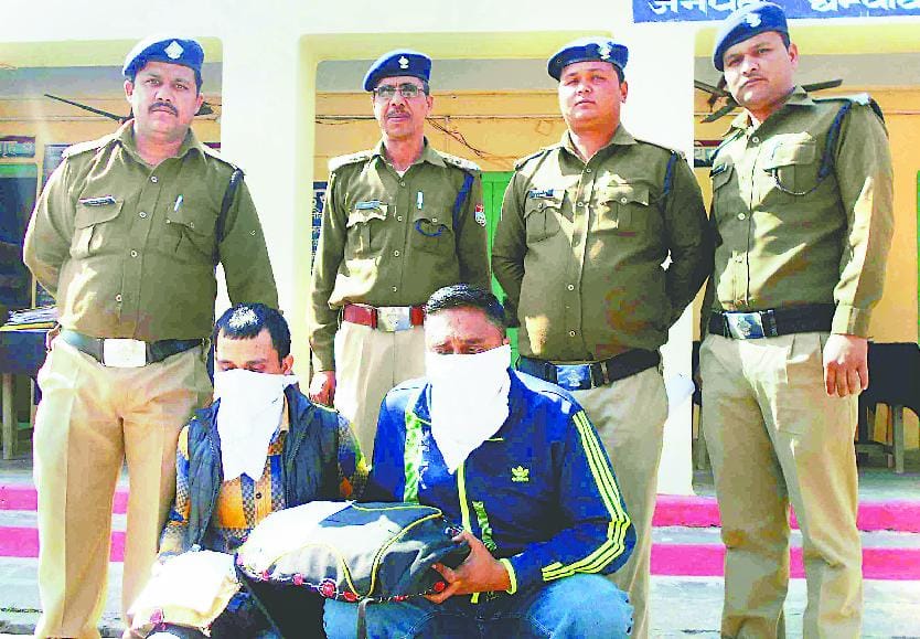 With two and a half kilos of hashish smuggler arrested