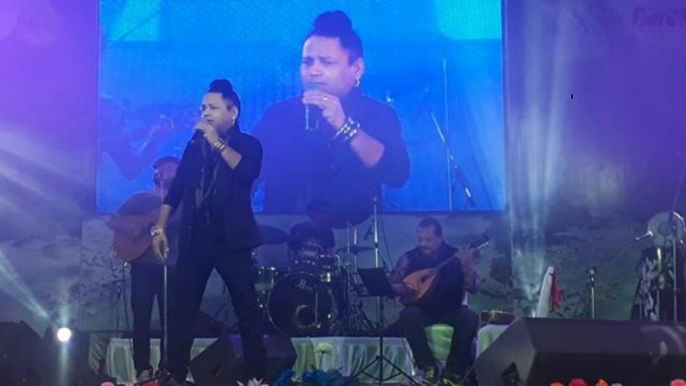 Kailash kher in Yoga Fest 