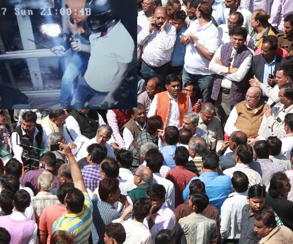 jwellers protest in Lucknow.