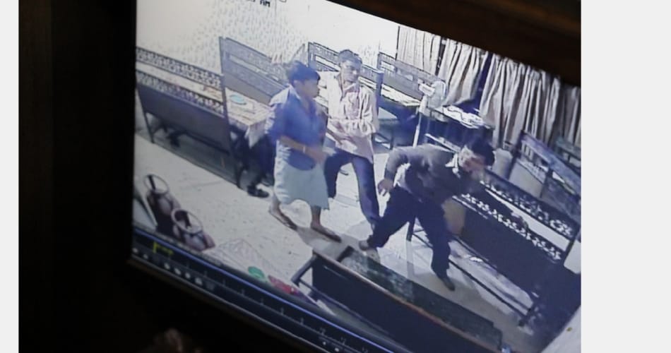 CCTV Captured live murder in ludhiana, punjab news