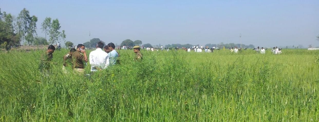 Murdered woman's body thrown into the field, sensation