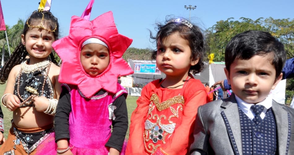 Panchkula spring festival 2017, cute pictures of children, city news 