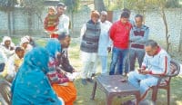 murder, police, petroling, people meet sp dsp, kaithal