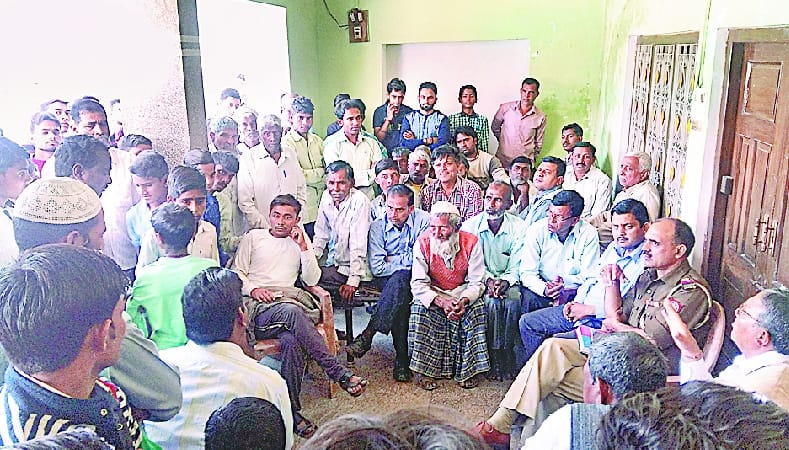 Miscreants set fire to the bonfire, stress