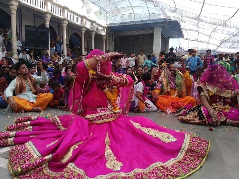 invitation for lathamar holi