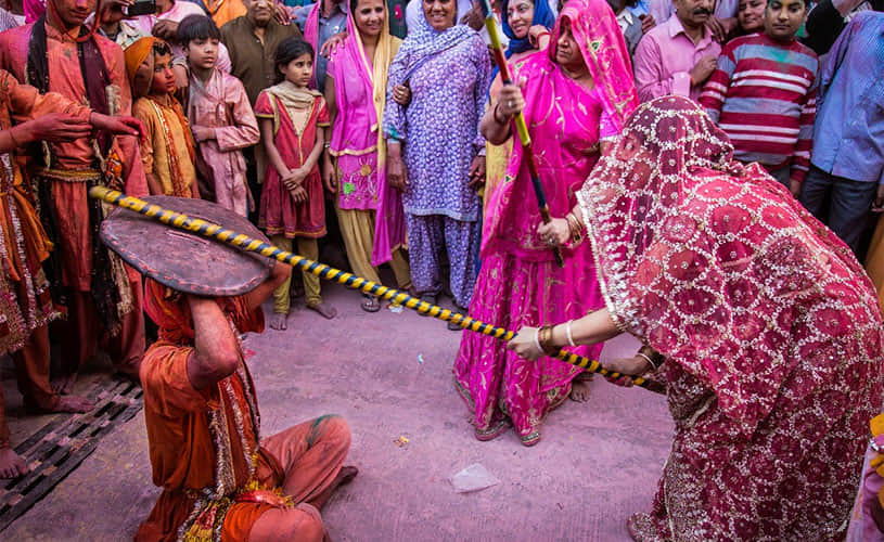 Barsana, Nandgaon celebrate Lathmar Holi