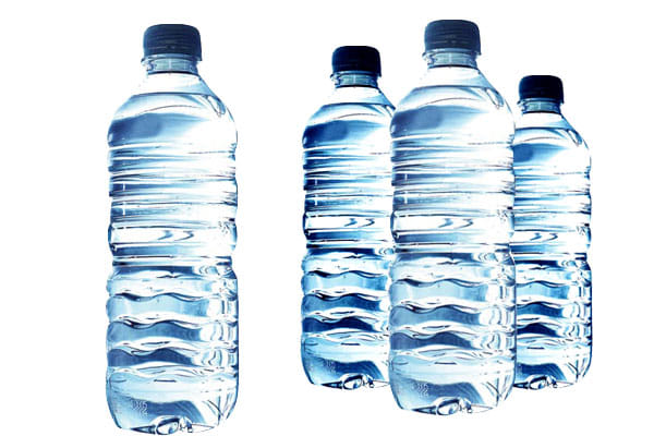 packed water bottle price will be same in airport hotels  and malls