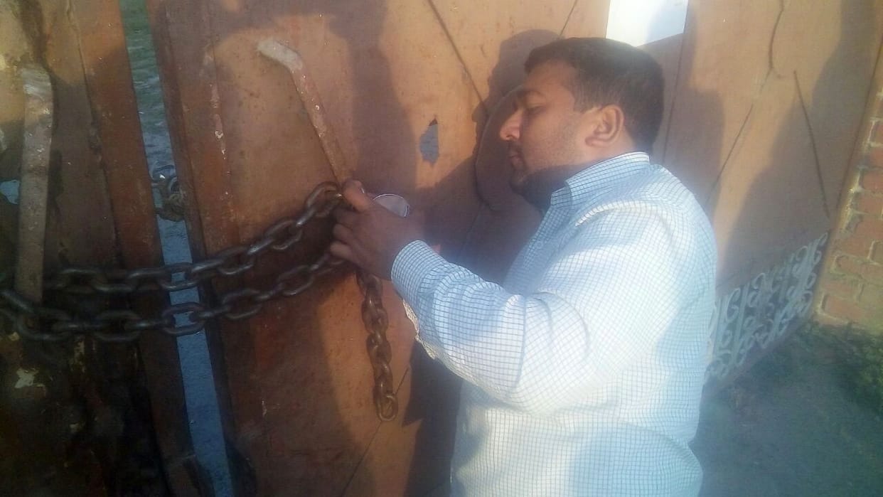 Running illegally were sealed cold store