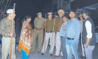 Brick went into two groups and bottles, injuring three, Ambala Cantt