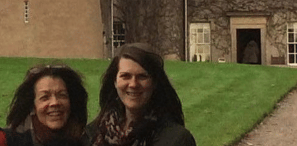 Chilling family snap reveals ghostly figure