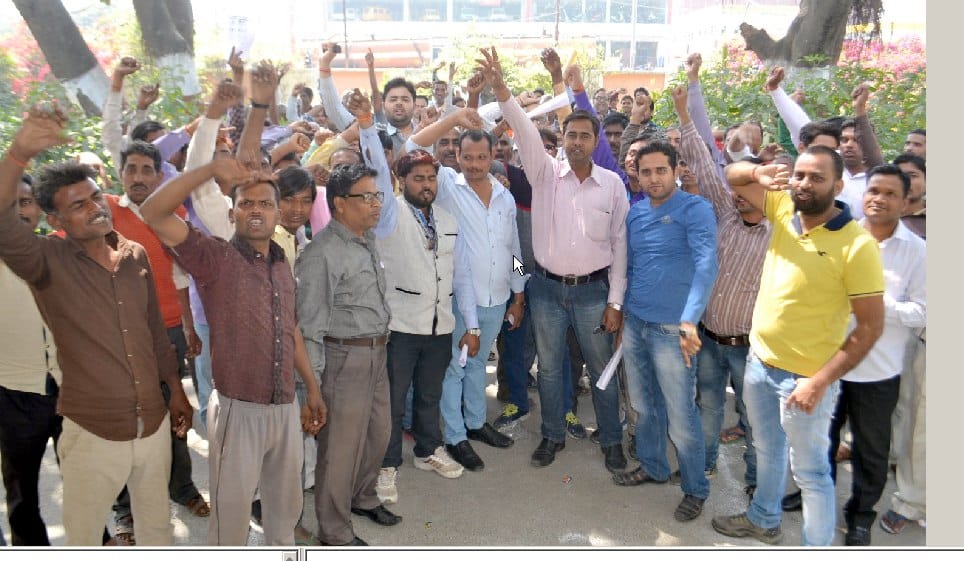 Protest against land acquisition Demonstrations of farmers in