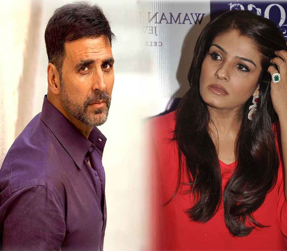 Akshay Kumar praises Raveena Tandon at 'Tu cheez badi hai mast mast' song launch