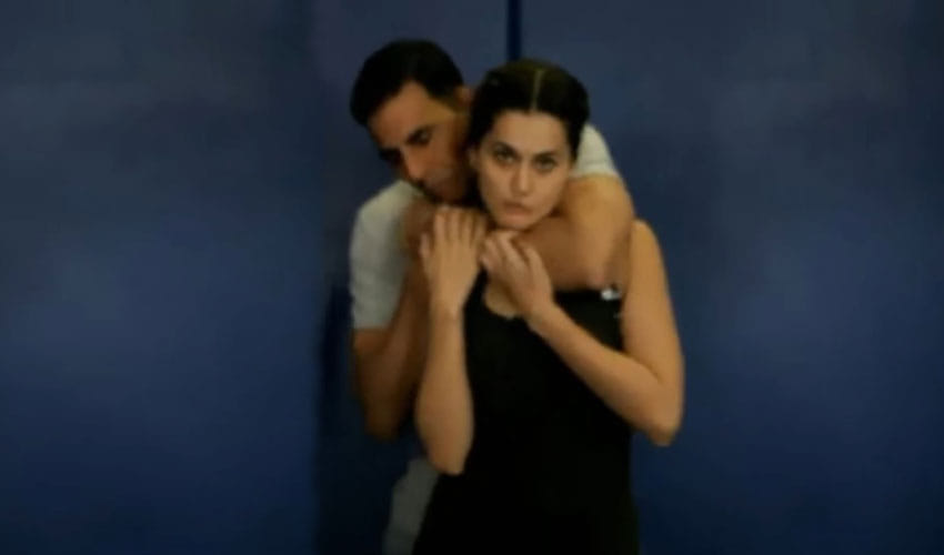 Taapsee Pannu And Akshay Kumar Teaches Self Defence Before Film Naam Shabana Release