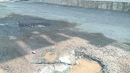 Public utilty  went to court  for Broke Down Road