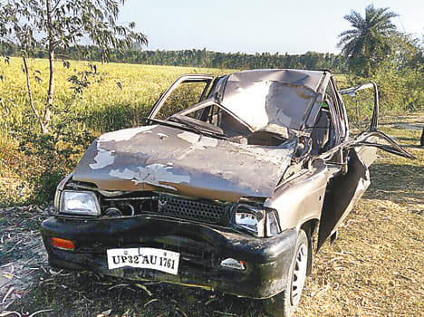 Standing in the truck entered the car, the officer's death Market Committee