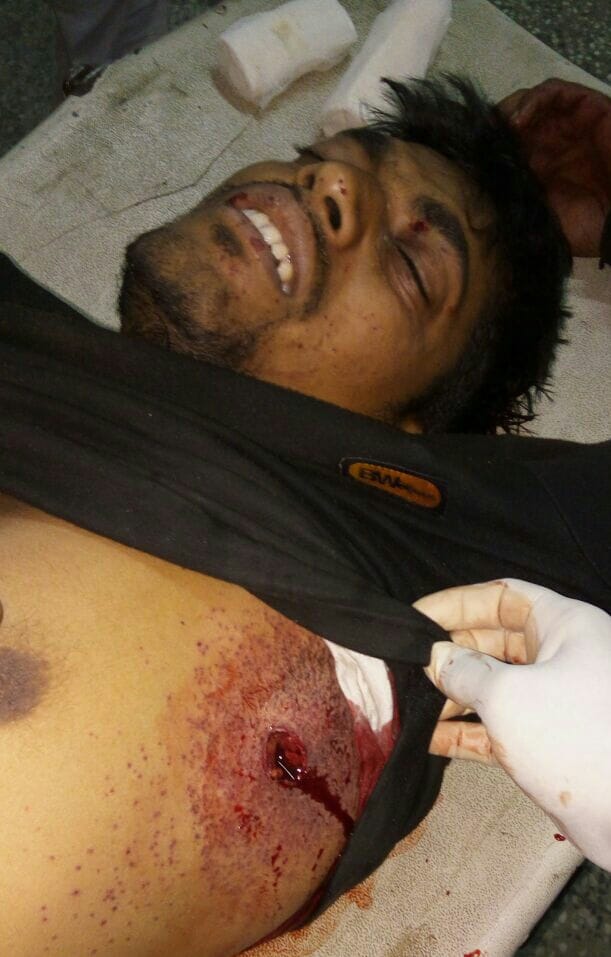 On the Delhi Highway, the miscreants killed such a bullet on father-son