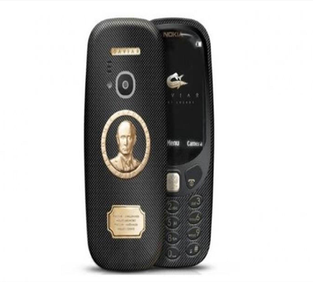 nokia 3310 vladimir putin price is 113000 rupees