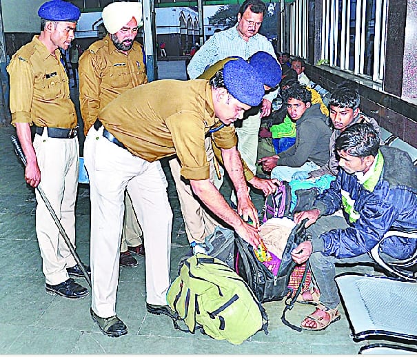 Alert in Saharanpur after blast in train in MP