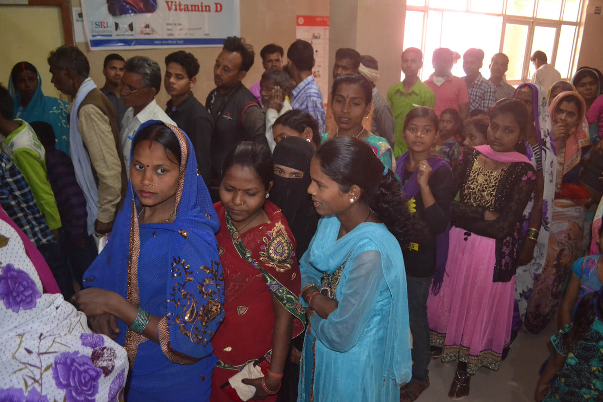 no milk and food in janani suraksha 