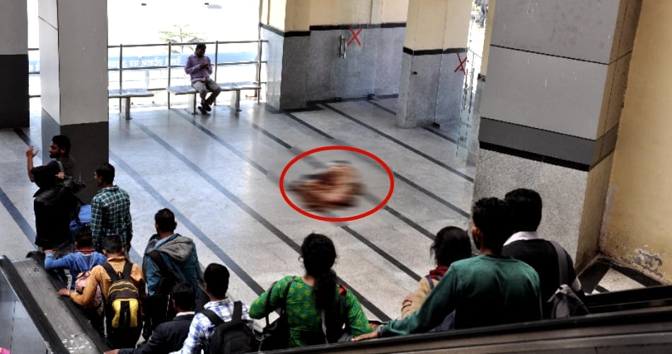 dead body was lying on the railway station from 12 hours, panchkula news