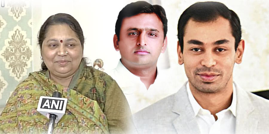 sadhna yadav said want prateek yadav in politics 